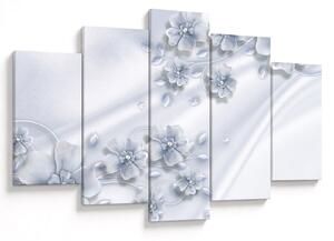 Tablou - Design flori (150x105 cm)