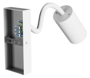 Spot de perete SQUALLA VARIOSA 1xGU10/10W/230V alb