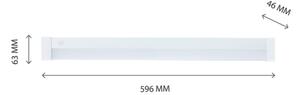 Corp de iluminat LED pentru corpuri de bucătărie AQUATICA LED/15W/230V 3000K IP44