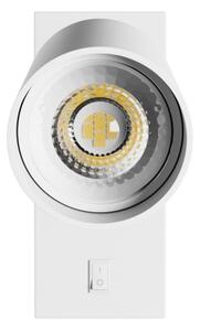 Spot de perete SQUALLA VARIOSA 1xGU10/10W/230V alb