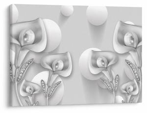 Tablou -Design flori (70x50 cm)
