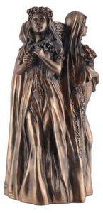 Suport lumanare Maiden, Mother, Crone 17 cm
