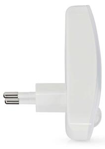 Corp de iluminat LED de orientare, pentru priză, cu senzor Nedis LNLW10WT LED/0,55W/230V