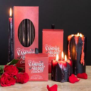 Lumanare gotica Victorian Vampire - Sangele vampirului
