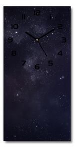 Ceas de sticlă pe perete vertical Constelaţie