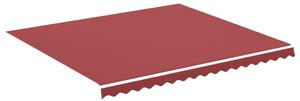 Pânză de rezervă pentru copertină, roșu vișiniu, 4x3,5 m