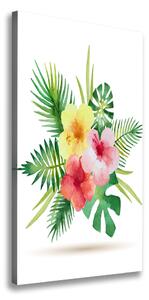 Tablou pe pânză canvas flori Hawaii