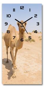 Ceas din sticlă dreptunghiular vertical Camel în deșert