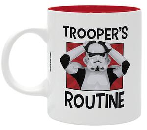 Cana ceramica licenta Star Wars - Trooper's routine, 320 ml
