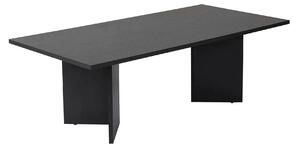 Masuta cafea SABIN, negru, PAL melaminat, 119x60x40 cm