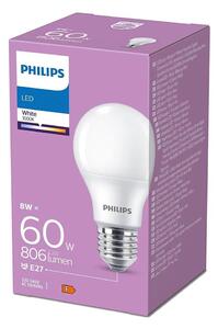 Bec LED Philips A60 E27/8W/230V 3000K