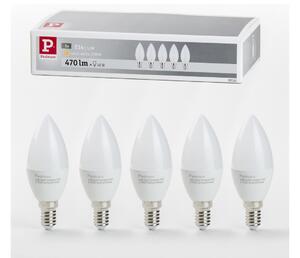 SET 5x bec LED Paulmann 28782 E14/5,5W/230V 2700K