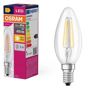 Bec LED Osram FILAMENT B40 E14/4W/230V 2700K
