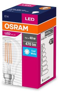 Bec LED Osram FILAMENT P40 E14/4W/230V 4000K
