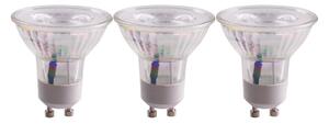 SET 3x bec LED GU10/4,5W/230V 4000K