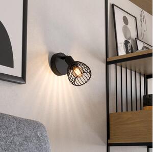 Aplică Eglo 901038 SONNINO 1xE14/40W/230V negru