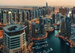 Fototapete. Vedere Panoramica Marina Heights Tower, Dubai. Art.060042