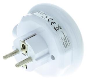 Corp de iluminat LED de orientare cu senzor crepuscular și priză Retlux LED/0,6W/230V