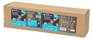 Corp de iluminat LED solar de Crăciun Aigostar LED/0,054W/1,2V 1m IP65 alb rece