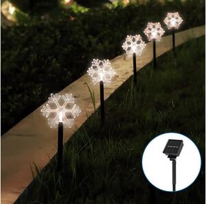 Corp de iluminat LED solar de Crăciun Aigostar LED/0,054W/1,2V 1m IP65 alb rece