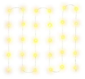 Retlux - Ghirlandă LED 30xLED/3xAA 3,3m alb cald