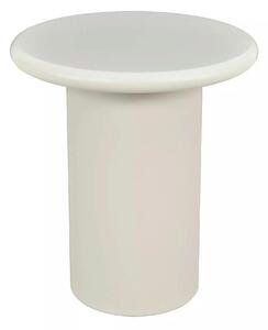 Măsuță cafea TIP, bej mat/bej, metal/MDF, 45x45x40 cm
