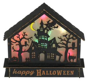 Decorațiune LED HALLOWEEN Retlux LED/2xAA/multicolor casă bântuită