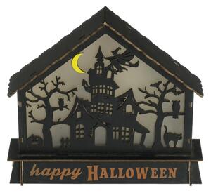 Decorațiune LED HALLOWEEN Retlux LED/2xAA/multicolor casă bântuită