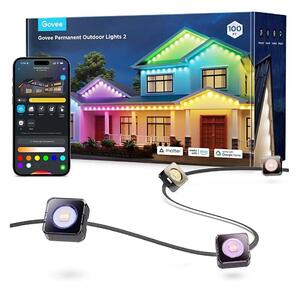 Govee - Șir de spoturi LED RGBIC, 30 m, Wi-Fi, Matter, IP67