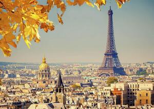 Fototapet. Vedere de Toamna la Paris. Art.060046