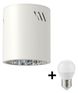 Spot LED GEORGE 1xE27/6W/230V d. 11 cm alb