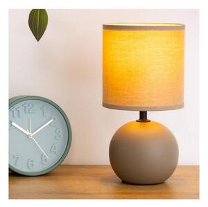 Lampă de masă Atmosphera TIMÉO 1xE14/60W/230V taupe/crem
