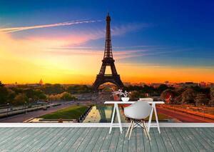 Fototapet. Splendoare Cromatica la Turnul Eiffel, Paris. Art.060047