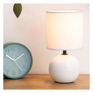 Lampă de masă Atmosphera TIMÉO 1xE14/60W/230V alb lucios