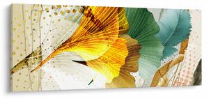 Tablou - Frunze (120x50 cm)