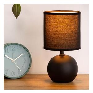 Lampă de masă Atmosphera TIMÉO 1xE14/60W/230V negru mat