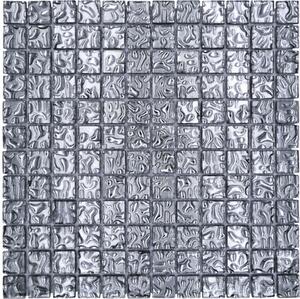 Mozaic sticlă XCM 8SB4 argintiu 29,8x29,8 cm