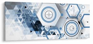 Tablou - Abstract geometric (120x50 cm)