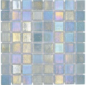 Mozaic piscină sticlă VP55383PUR verde 31,6x31,6 cm