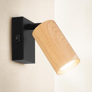 Spot de perete Brilagi SELE 1xGU10/30W/230V negru/bej