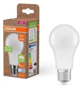 Bec LED produs din plastic reciclat Osram A100 E27/14W/230V 4000K
