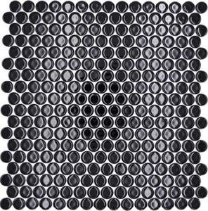 Mozaic piscină ceramic 890N negru 32x30,5 cm