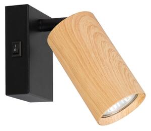 Spot de perete Brilagi SELE 1xGU10/30W/230V negru/bej