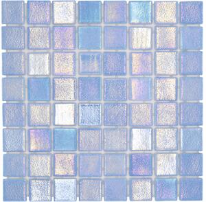 Mozaic sticlă VP55381PUR albastru 31,6x31,6 cm