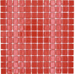 Mozaic piscină sticlă VP25808PUR roșu 31,6x31,6 cm