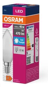 Bec LED Osram VALUE B40 E14/4,9W/230V 6500K