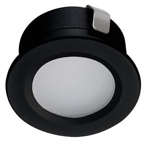 Corp de iluminat LED încastrat de exterior Kanlux 23525 IMBER LED/1W/12V 6500K IP65 negru
