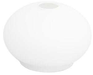 Abajur de rezervă din sticlă pentru lustră E14 d. 15 cm alb