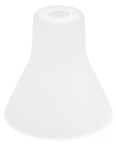 Abajur de rezervă din sticlă pentru lustră E27 d. 20 cm alb