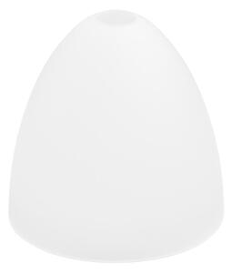 Abajur de rezervă din sticlă pentru lustră E27 d. 23,5 cm alb